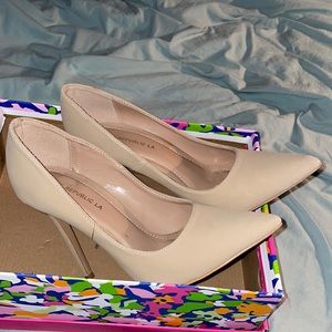 Nude heels